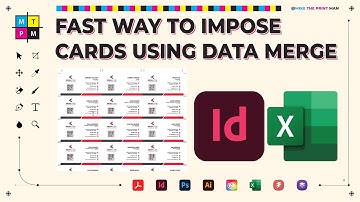 Fastest Way to Impose Business Cards in Adobe InDesign Using Data Merge