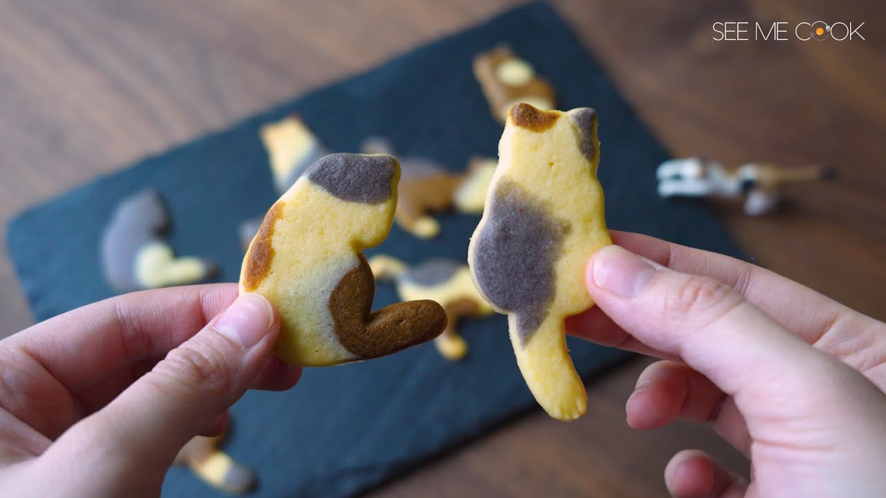 🐈 Butter Biscuit | Cat-Shaped | ASMR Recipe | SEE ME COOK🍳