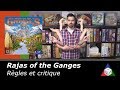 Rajas of the ganges  rgles et critique du jeu