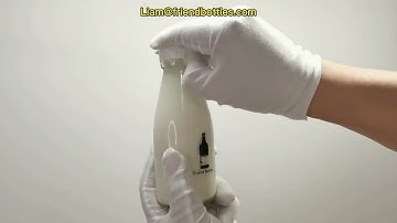 Glass Milk Bottle with Tamper Evident Cap 180ml-1000ml Food Grade Glass Bottles Extra Flint Low MOQ