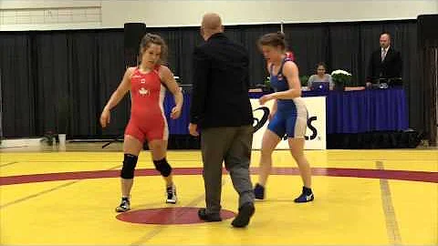 2014 World Team Trials: 63 kg Danielle Lappage vs....