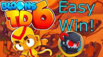 How to beat Mesa on Hard! (No Monkey Knowledge) Bloons TD 6