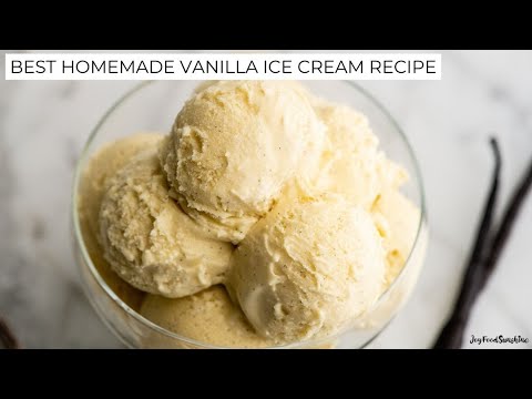 Homemade Vanilla Ice Cream (VIDEO)