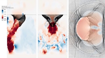 Mitral valve simulation, commissural leaflet version, slow motion