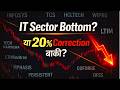 IT Sector में False Bottom? या 20% और गिरावट बाकी? | IT Index + Top 10 Stocks