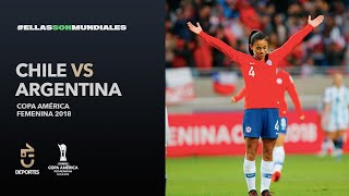 Chile 4 - 0 Argentina | Copa América Femenina 2018 - CHV Noticias