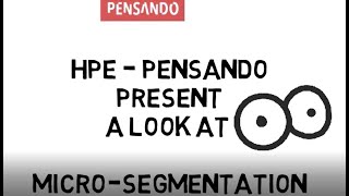 HPE Pensando   Micro segmentation