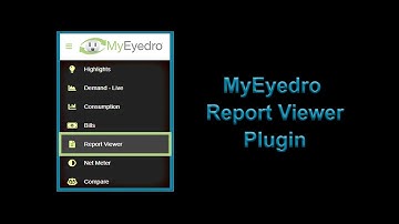 MyEyedro Report Viewer Plugin