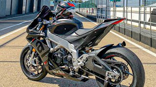 APRILIA RSV4 EXHAUST SOUND -  TRACK DAY - CIRCUITO JARAMA