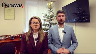 Best wishes from the Deputy Starost and Starost of Rawa Mazowiecka / eRawa.pl