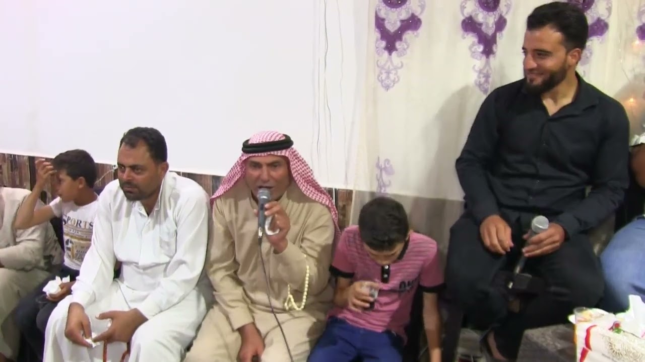 حفل زفاف احمد عبد اللطيف الياسين ج٣ أفراح معرشورين نايا للصوت والصوره 9647506699813+