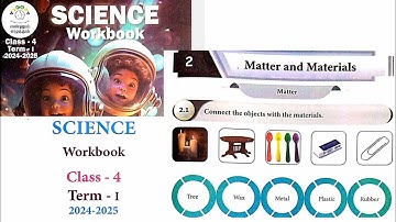 EE 4th standard science term 1 work book answers Unit 2 Matter and materials English medium