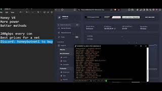 Honey UDP 3TBPS C2 / DDOS GAME / R6/COD FORTNITE FIVEM ROBLOX, BEST NETWORK 2026