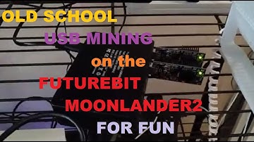 Hobbyist Mining on FutureBit Moonlander 2