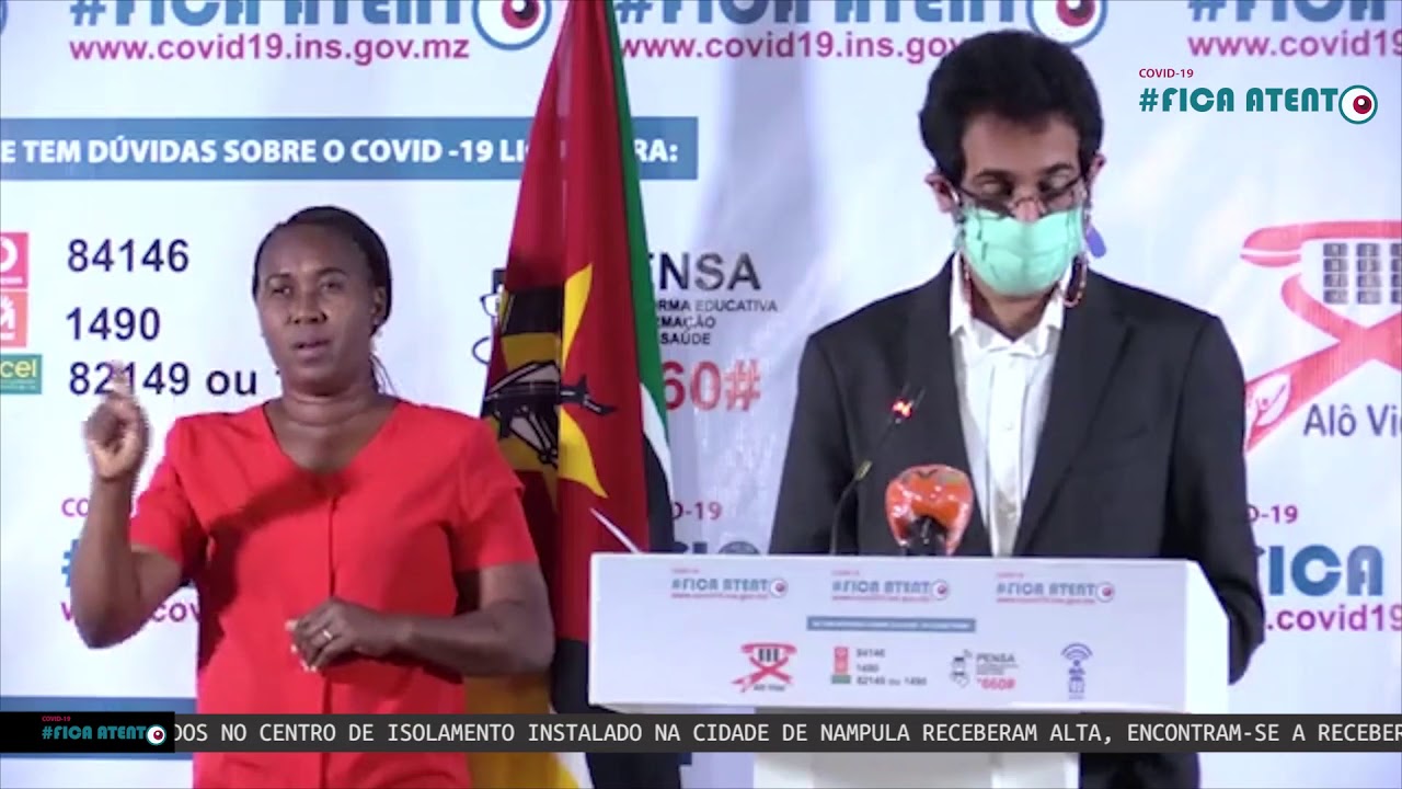 Conferência de Imprensa 11 06 2020 Covid 19 #Ficaatento Ilesh Jani