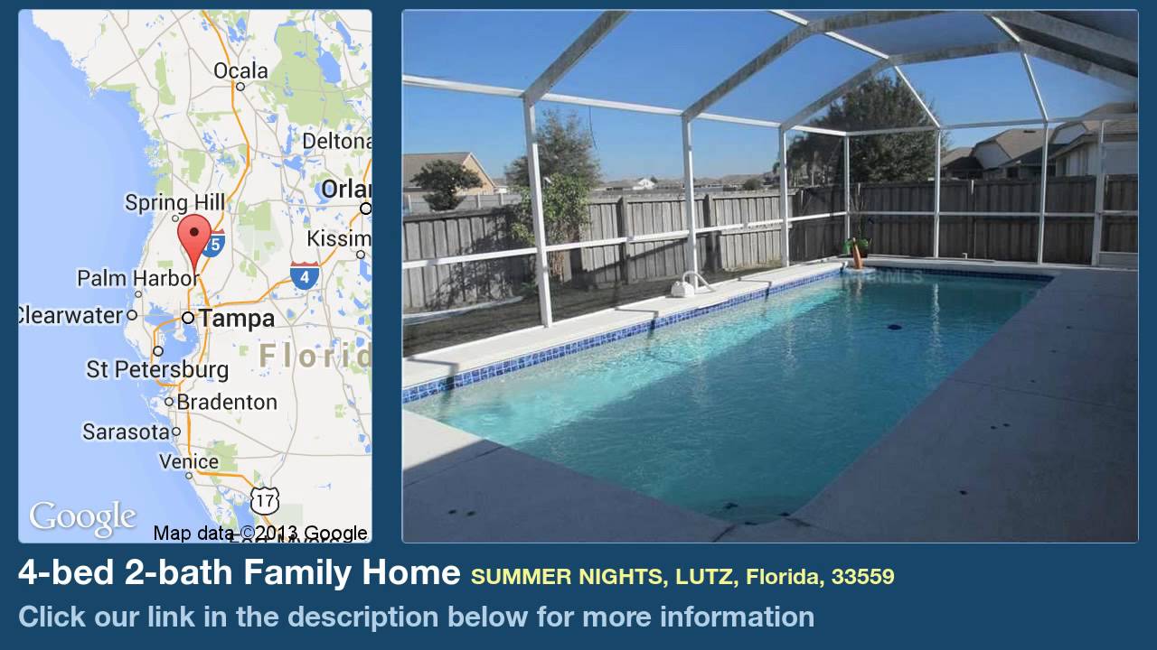 new homes in houston 4-bed 2-bath Family Home for Sale in Lutz, Florida on florida-magic.com