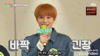 Cutiee jungwoo NCT Idol Room (indo sub)