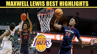 Maxwell Lewis Highlights (Lakers)