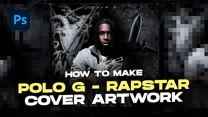 How to Make Polo G - RAPSTAR Cover Artwork | Photoshop GFX Tutorial | Album Artwork