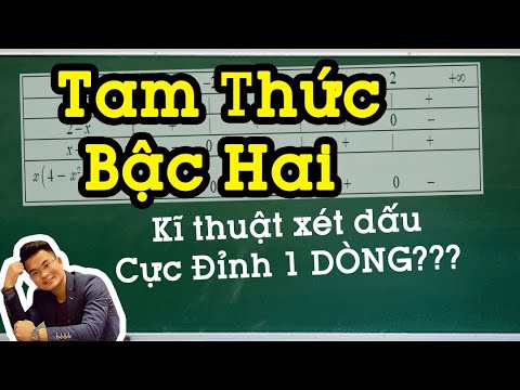 Video Bất Phương Trình Bậc Hai (Toán 10) - Full Dạng | Thầy... - youtube