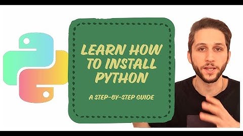 How to install Python (Windows/Mac/Linux)