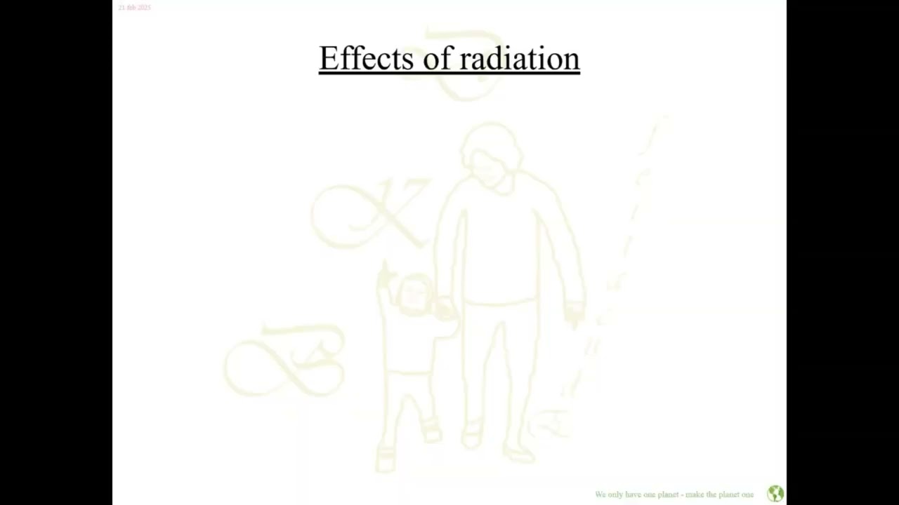 Nuclear physics - Radiation hygiene