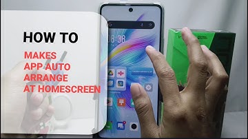 How To Make Auto Arrange At Home Screen In Infinix Note 30 NFC/Note 30 Pro