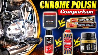 Best METAL POLISH For Chrome Engine Bikes - Polish Comparison