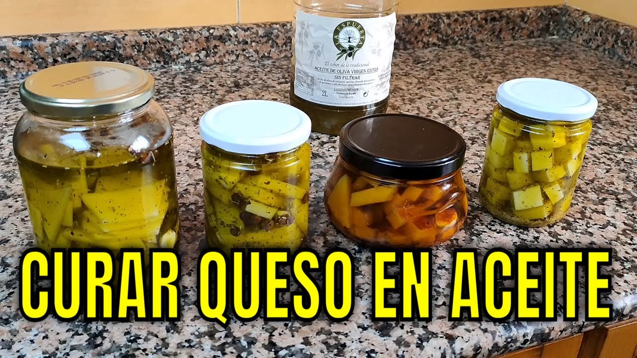 QUESO CURADO EN ACEITE_HAZ ESTO ANTES DE LA NAVIDAD_COMO SE HACE  Y CONSEJOS PARA HACER 4 SABORES