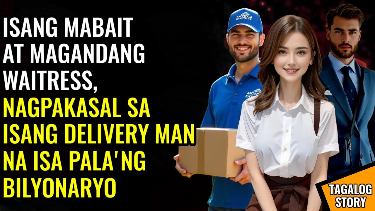MABAIT NA WAITRESS NAPAIBIG SA ISANG DELIVERY MAN NAGULAT NALANG DAHIL ISA PALANG BILYONARYO