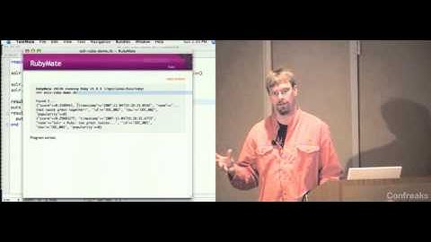 Ruby Conference 2007 solr-ruby: The Best Open Source Search Engine + Ruby by Erik Hatcher