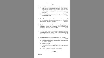 IBO 03  IGNOU December 2019 Question