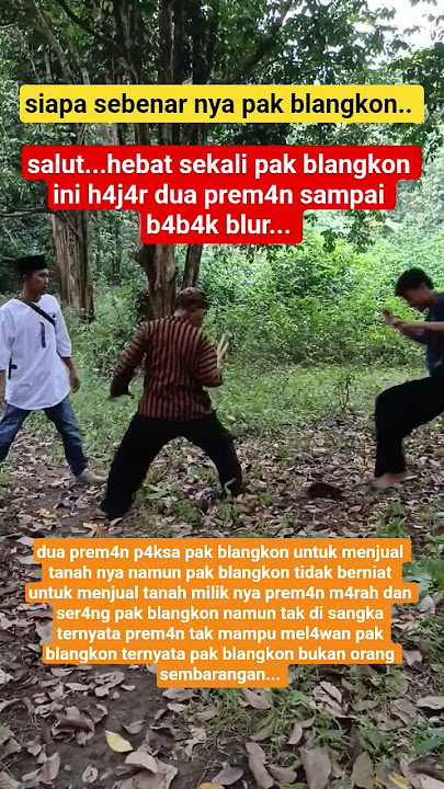 prem4n b4b4k blur di h4j4r pak blangkon...