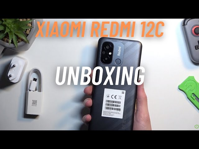 Redmi 12c Unboxing and Quick Look 