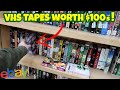 These vhs tapes are worth 100s each  thrifting goodwill and selling on ebay and amazon fba