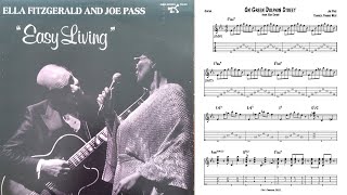 &quot;On Green Dolphin Street&quot; - Joe Pass (Jazz Guitar Transcription)