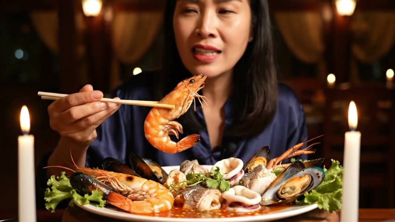 Market Tour: Discovering the Best Grilled Street Treats and Spicy Seafood Noodles!