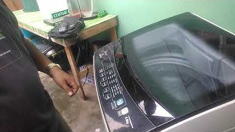 homeservice  buenavista Midea automatic washing F3 error d ngana wash only