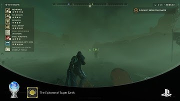 HELLDIVERS 2 All limbs damaged without dying. The last trophy needed.