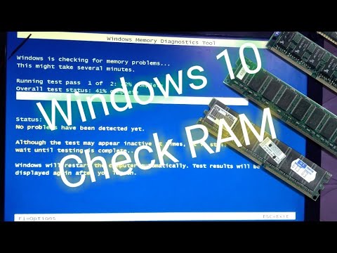 how to check your pc ram windows 10 | Windows Memory Diagnostic - YouTube