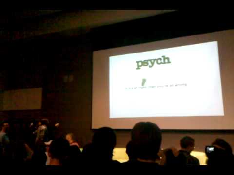 The Psych theme song (as sung by UCSB, James Roday...