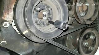 How to change a water pump in a Volkswagen  2.0 golf  and timing belt How To Install Vw 2 0l Timing Belt