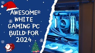 Awesome White Gaming PC Build For 2024