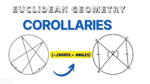 COROLLARIES : EUCLIDEAN GEOMETRY | Grade 11& 12 |