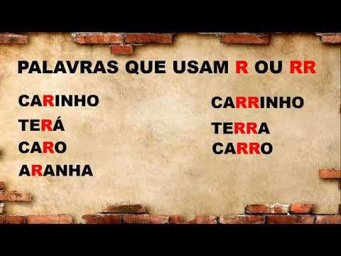 QUANDO USAR R