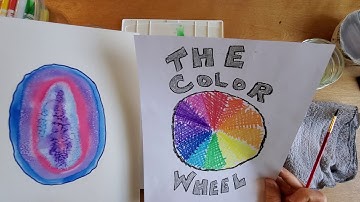 Rock Art Week! Watercolor Geode