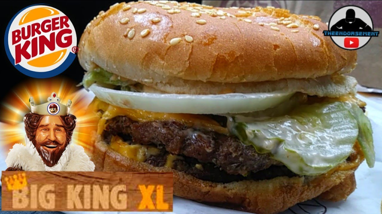 Burger King® Big King XL Review! 🍔 👑 - YouTube