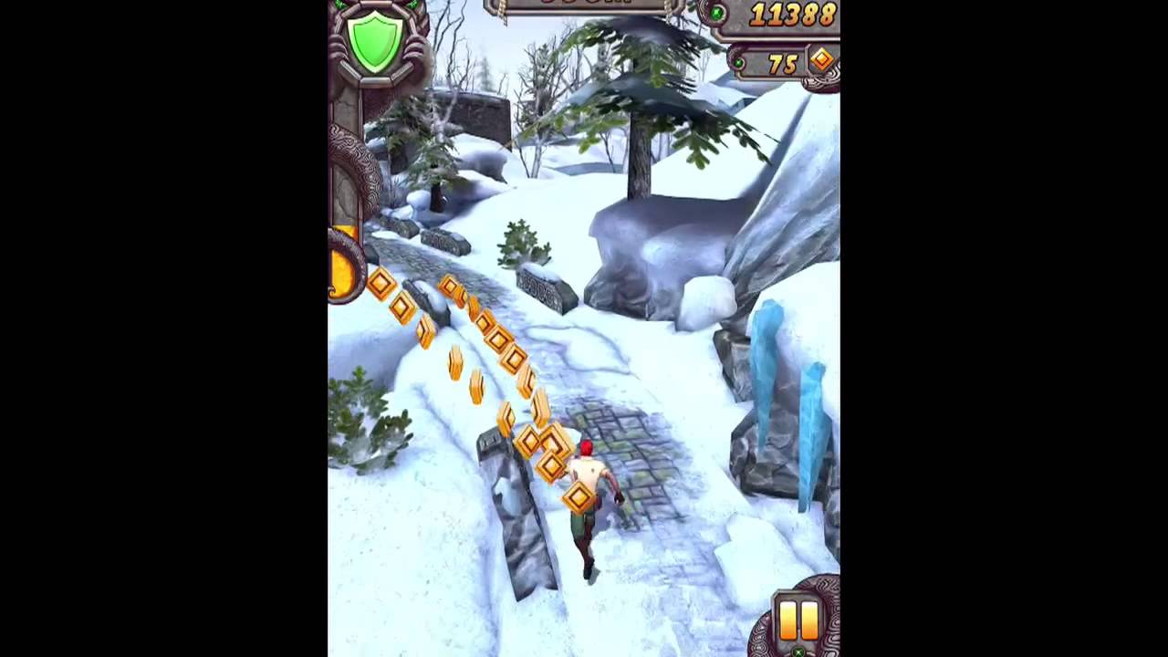 Temple Run 2 frozen shadows Android Gameplay IOS