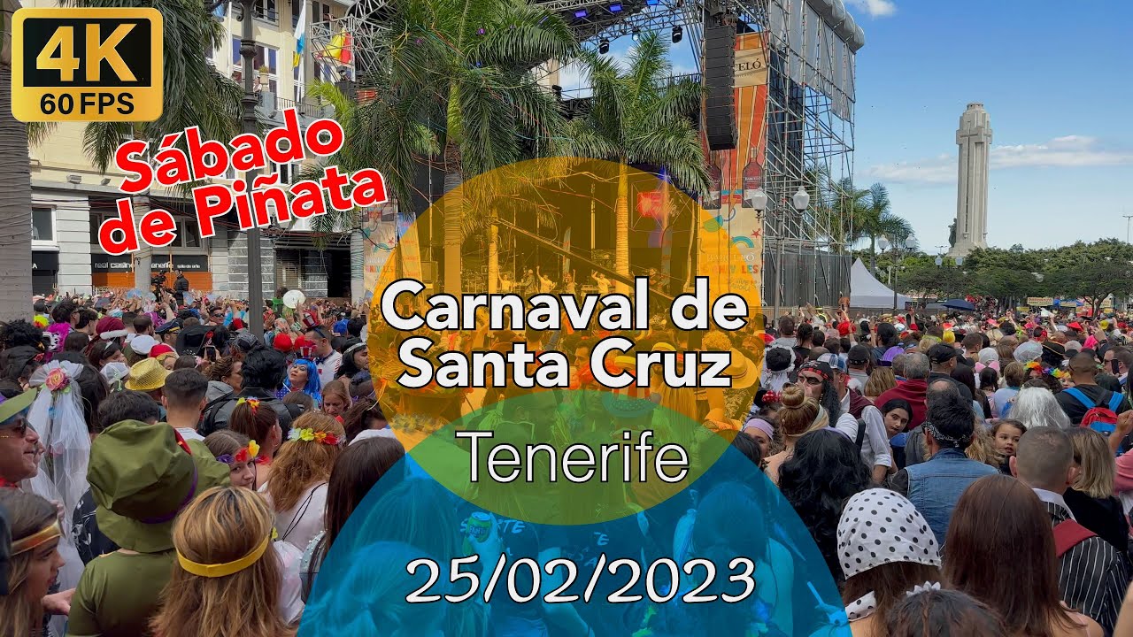 Tenerife - Carnaval / Carnevale / Carnival 🎭🎉💃 25/02/2023 - carnaval de día 4K HDR