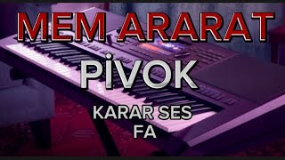 MEM ARARAT -PİVOK- Karar ses/FA/ Resimi